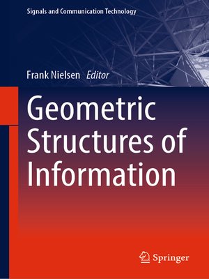 cover image of Geometric Structures of Information